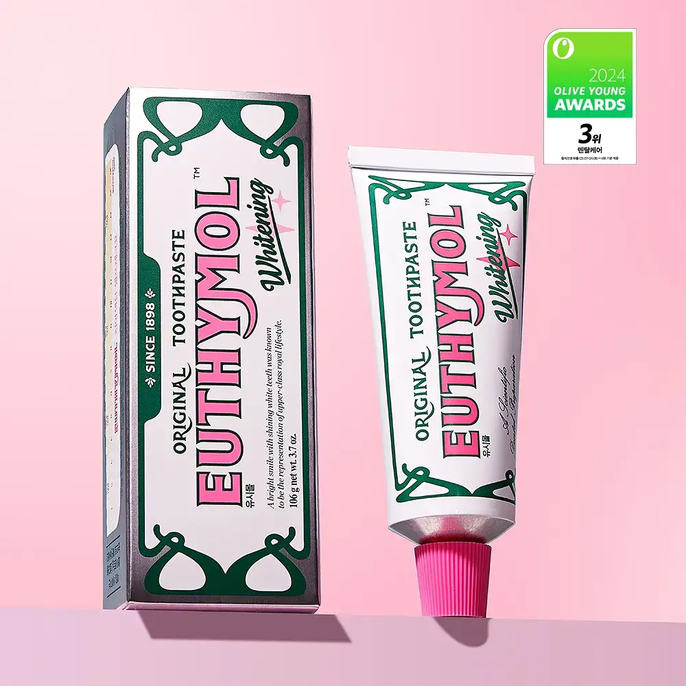 [불소 포함] 유시몰 화이트닝 미백치약 106g